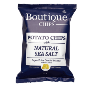 Boutique Chips Natural Sea Salt 65g
