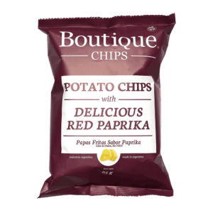 Boutique Chips Delicious Red Paprika 65g