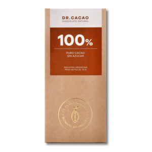 Dr Cacao 100% Puro Cacao Sin Azúcar 50g