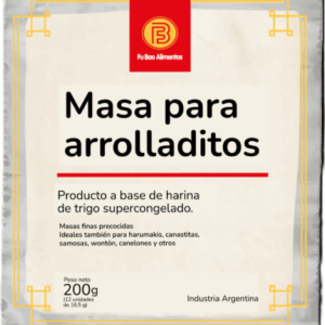 Fu Bao Masa de Arrollados Primavera 200g