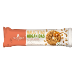 Cachafaz Galletas Orgánicas Avena y Miel 170g
