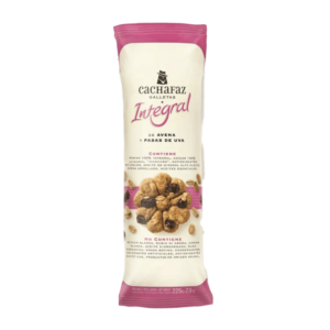 Cachafaz Galletas Integrales de Avena con Pasas de Uva 225g