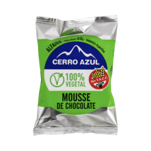 Cerro Azul Alfajor Mousse de Chocolate Vegetal 50g
