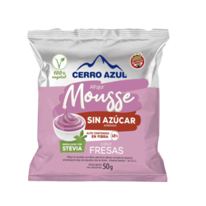 Cerro Azul Alfajor Mousse de Fresas Sin Azucar 50g