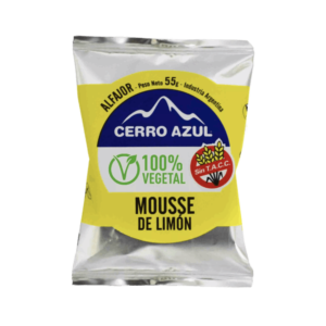 Cerro Azul Alfajor Mousse de Limón Vegetal 50g