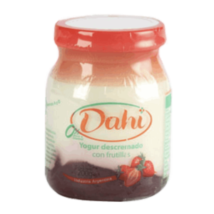 Dahi Yogurt Descremado con Frutilla 190g