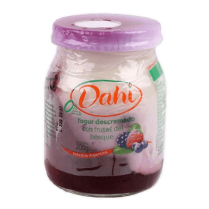 Dahi Yogurt Descremado con Frutos del Bosque 190g