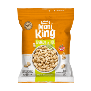 Maní King Maní Pelado Sin Sal 100g