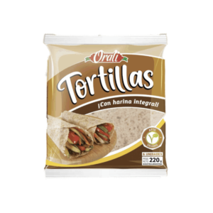 Orali Tortilla Integral 220g
