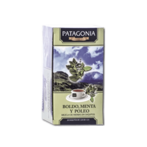 Patagonia Finest Tea Té Boldo, Menta y Poleo 20u