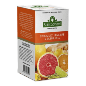 Saint Gottard Citrus Mix, Jengibre y Miel 20u