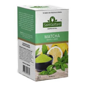 Saint Gottard Matcha, Menta y Limón 20u