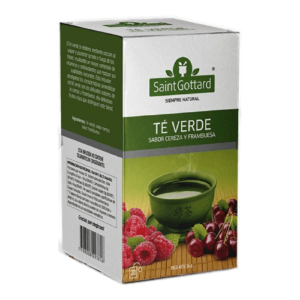 Saint Gottard Té Verde, Cereza y Frambuesa 20u