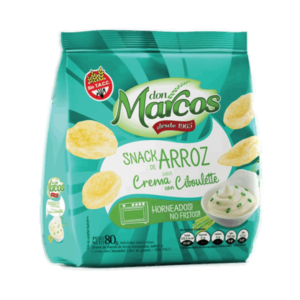 Don Marcos Snack de Arroz de Ciboulette 80g