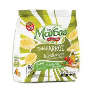 Don Marcos Snack de Arroz de Mediterráneo 80g