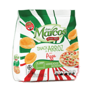 Don Marcos Snack de Arroz de Pizza 80g