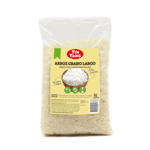 Yin Yang Arroz Grano Largo Fino Pulido 1000g