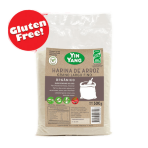 Yin Yang Harina de Arroz Largo Fino Orgánico 500g