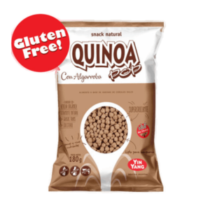 Yin Yang Quinoa Pop con Algarroba 80g