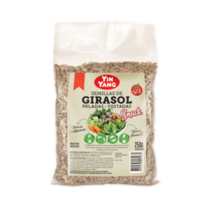 Yin Yang Semilla Girasol Tostadas 150g