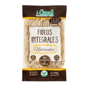 Ceral Fideos Integrales Natural 300g