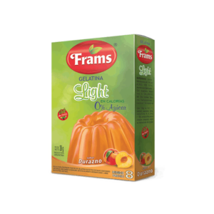 Frams Gelatina Durazno 26g