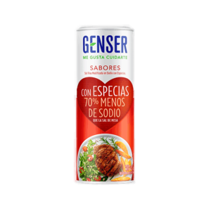 Genser Sal Sabores con Especias 70% Menos Sodio 250g