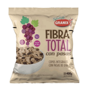 Granix Fibra Total con Pasas 400g