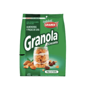 Granix Granola Almendra y Pasas 350g