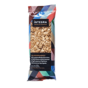 Integra Barra de Almendras y Nuez 42g