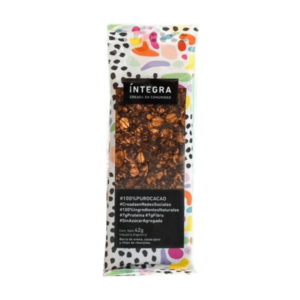 Integra Barra de 100% Puro Cacao 40g