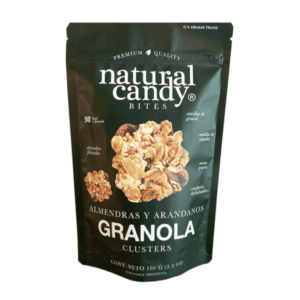 Natural Candy Canela, Arandanos y Granola Clusters 100g
