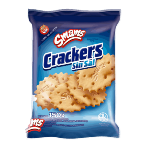 Smams Crackers Sin Sal 150g