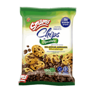 Smams Galletas con Chips de Chocolate sin Azúcar 150g