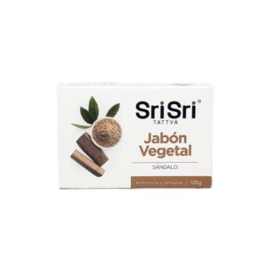 Sri Sri Jabón Vegetal Sándalo 100g