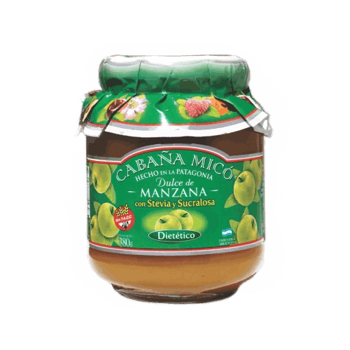 Cabaña Mico Dulce de Manzana Dietético 380g