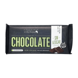 Colonial 55% Cacao Sin Azúcar 100g