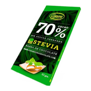 Copani Chocolate 70% Con Stevia 63g