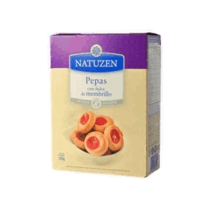Natuzen Pepas con Dulce de Membrillo 200g