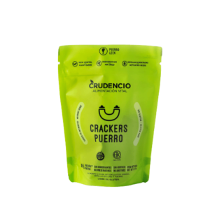 Crudencio Crackers Puerro 80g