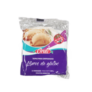 Orali Tapas de Empanada Sin T.A.C.C 330g
