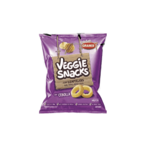 Granix Veggie Snacks con Lentejas Sabor Cebolla 45g