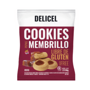 Delicel Cookies Pepas de Membrillo 150g
