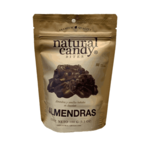 Natural Candy Almendras y Semillas Bañadas Chocolate Negro 100g