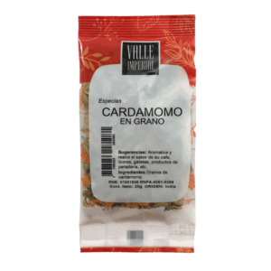 Valle Imperial Cardamomo en Grano 25g