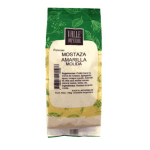 Valle Imperial Mostaza Amarilla Molida 100g