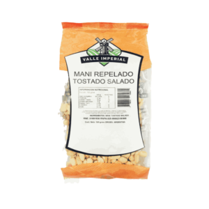 Valle Imperial Maní Repelado Tostado Salado 300g