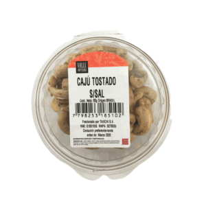 Valle Imperial Castañas de Caju Tostado Sin Sal 80g