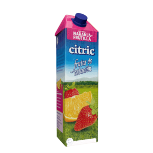 Citric Jugo de Naranja Frutilla 1000ml