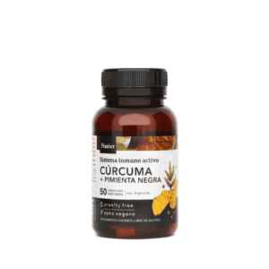 Natier Cúrcuma + Pimienta Negra 50u